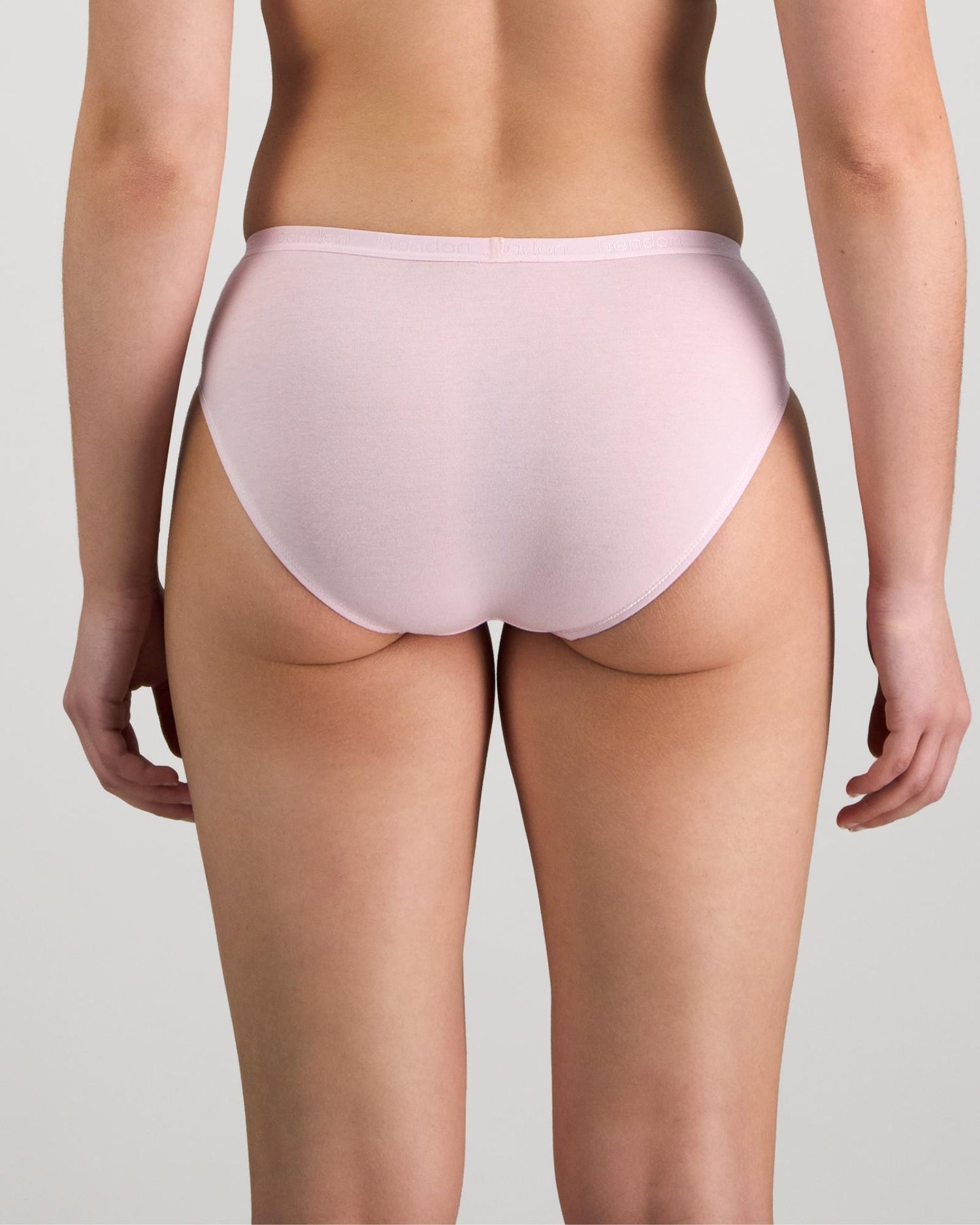Model wears Body Cotton Bikini in FESTIVAL BLOOM. On body back view