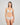 My Fit Lace Brazilian in OMPHALODES. Flat lay back view