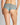 Model wears My Fit Lace Brazilian in SAGEBRUSH GREEN. On body back view