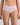 Model wears Body Cotton High Cut Brief in FESTIVAL BLOOM. On body front view
