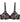 My Fit Lace Push Up Bra in BLACK. Flat lay front view