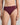 Model wears Coral High Cut Brief in FIG. On body front view
