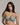 Model wears Romilly Push Up Bra in ICEBERG GREEN. On body front view