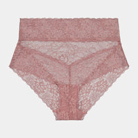 Lace Full Brief in ZEPHYR. Flat lay front view