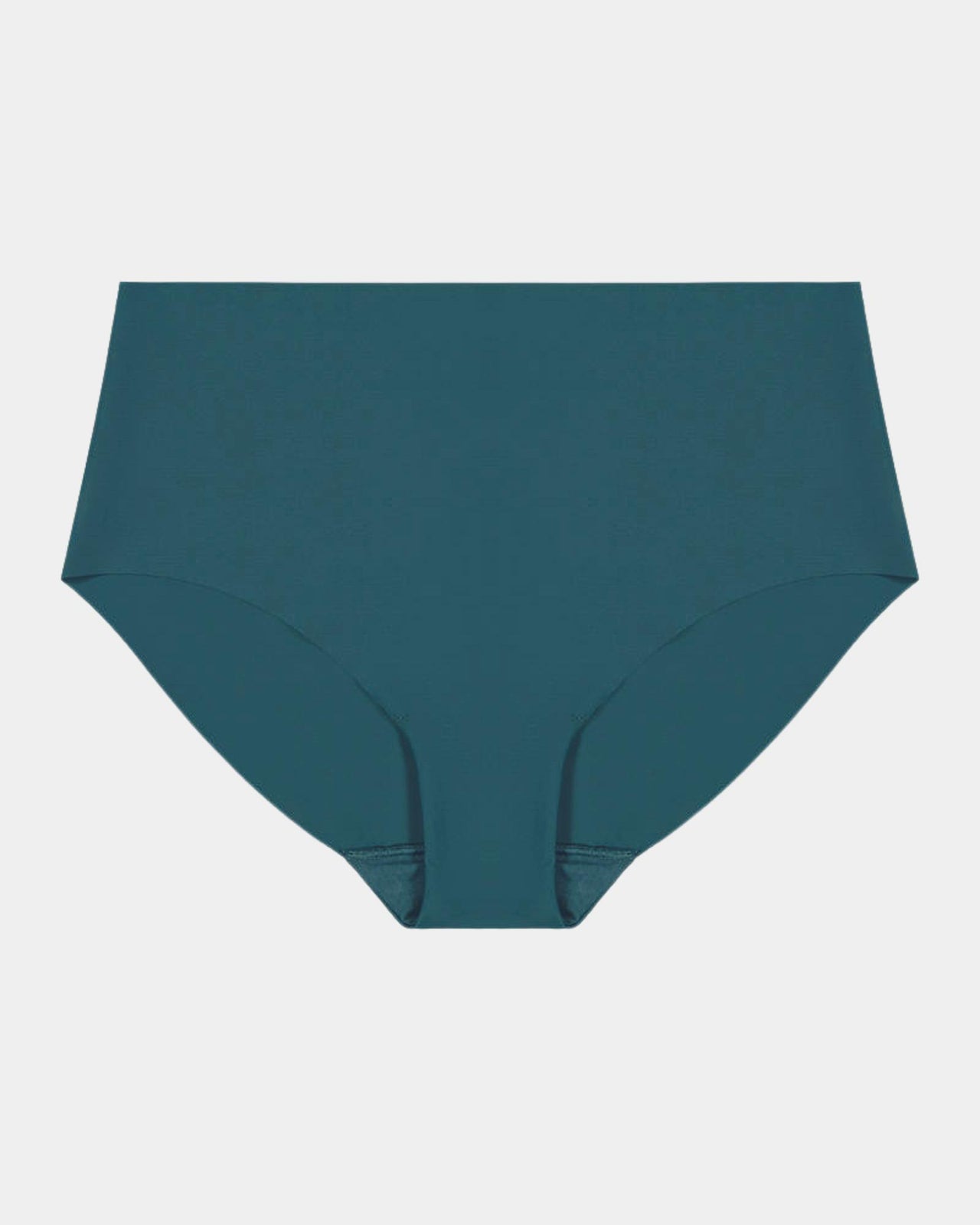 No Show Full Brief in MOROCCAN BLUE. Flat lay front view