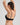 Model wears My Fit Smooth Strapless Bra in BLACK. On body side view