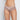 Model wears Lace Trim Brazilian in MOCHA. On body front view