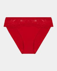 Lumiere Bikini in SALSA. Flat lay front view