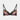 Flora Serenity Contour Bra in SERENITY PRINT/BLACK. Flat lay front view