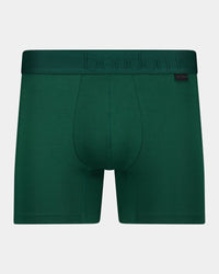 Bamboo Mens Trunk in RAIN FOREST. Flat lay front view