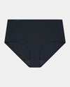 Au Naturel Full Brief in BLACK. Flat lay front view