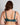 Model wears Perfectly Considered Contour Bra in PONDEROSA PINE. On body back view