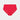 No Show Full Brief in LIPSTICK RED. Flat lay front view