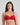 Model wears Adoration Contour Bra in SALSA. On body front view
