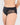 Model wears Castaway Midi in BLACK. On body side view