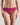 Model wears Lacey Bikini in FANTASY FUCHSIA. On body front view