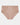 Twilight Express Full Brief in LATTE. Flat lay front view