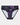 Violet Floral High Cut Brief in FAIRY TALE PRINT. Flat lay front view