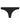 Body Cotton Thong in BLACK. Flat lay front view