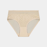 Chloe Midi in LINEN. Flat lay front view