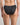 Model wears Yvette Bikini in BLACK. On body back view
