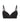 My Fit Arch Push Up Bra in BLACK. Flat lay front view