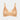 Art Deco Allure Underwire Bra in TOAST/LATTE. Flat lay front view