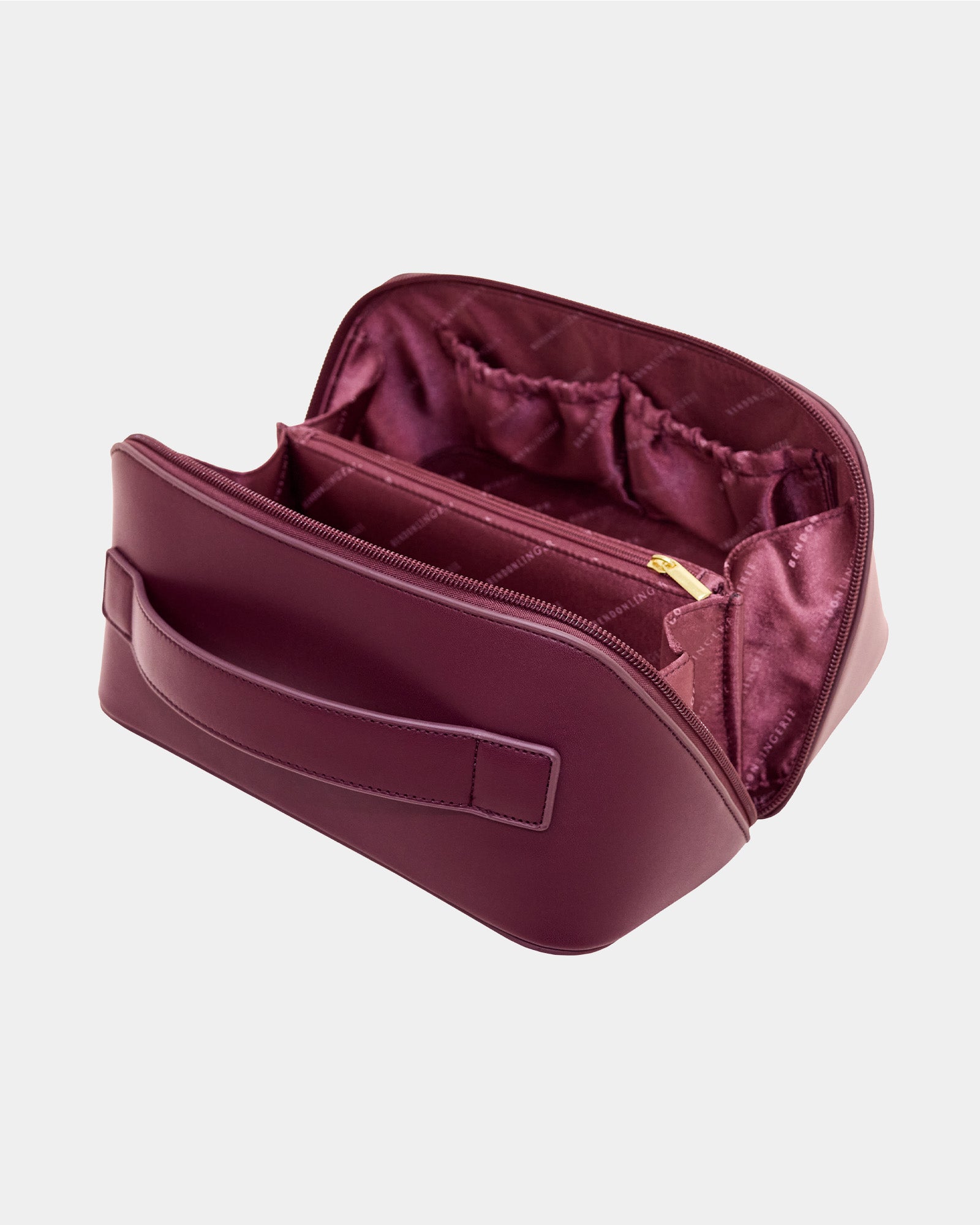 Cosmetic Case in FIG. Flat lay front view