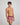 Retros Print Mens Trunk in ART TILE PRINT. Flat lay back view