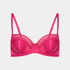 Makayla Contour Bra in CABARET. Flat lay front view