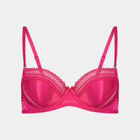 Makayla Contour Bra in CABARET. Flat lay front view