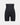 Bamboo Bodywear High Waisted Shaper Short in BLACK. Flat lay front view