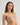 Model wears Flirt In Paradise Underwire Bra in SUGAR. On body side view