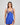 Model wears Wild Flower Chemise in Surf The Web. On body front view