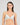 Model wears My Fit Lace Push Up Bra in OMPHALODES. On body front view