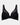Bendon Whisper Contour Bra in BLACK. Flat lay front view