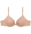 My Fit Smooth Push Up Bra in FRAPPE. Flat lay front view