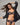 Adaline Contour Bra in BLACK FLORAL PRINT. Feature shot