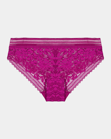 Naida Brazilian in FANTASY FUCHSIA. Flat lay front view