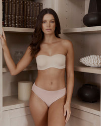 Bendon Bare Non Padded Strapless Bra in LATTE. Feature shot