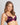 Model wears Sensuale Push Up Bra in RASPBERRY RADIANCE/BLACK. On body side view