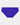 Seamless Soft Bikini in DAZZLING BLUE. Flat lay front view