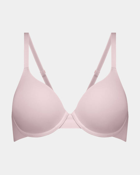 Comfit Collection Contour Bra in FESTIVAL BLOOM. Flat lay front view