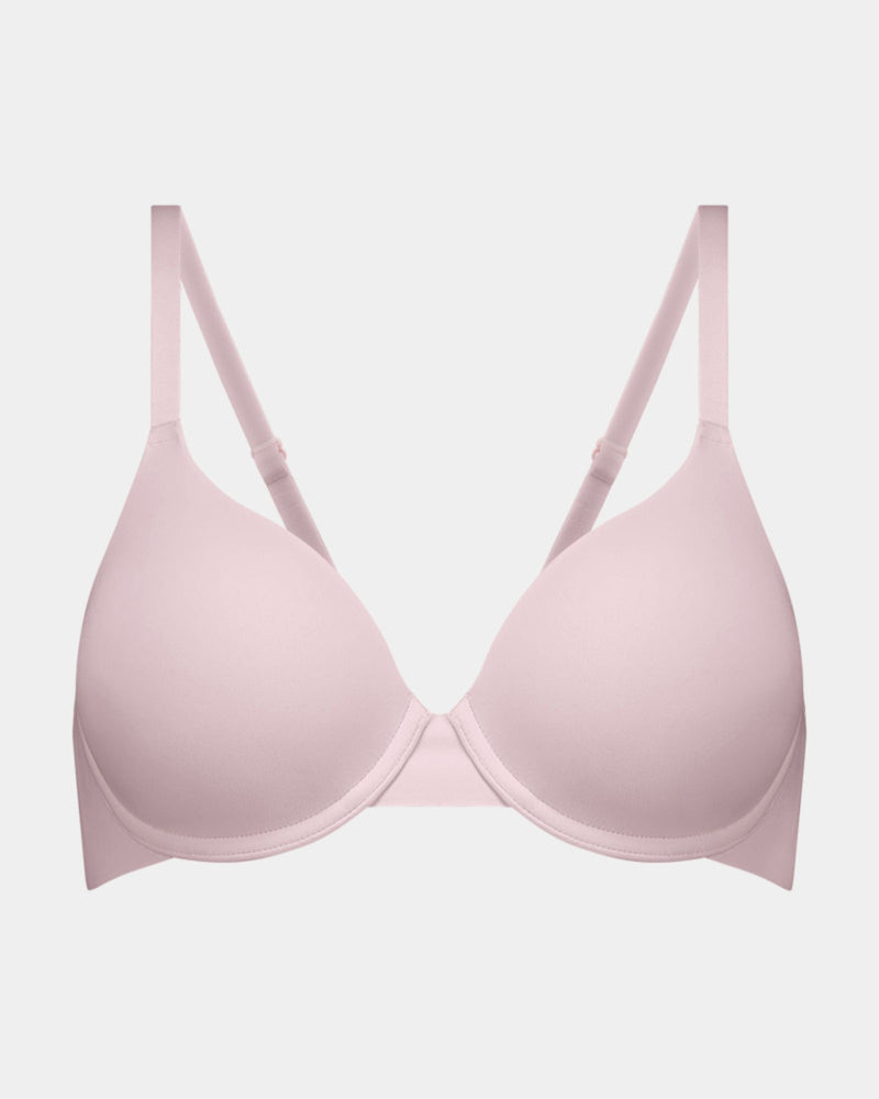 Comfit Collection Contour Bra in FESTIVAL BLOOM. Flat lay front view