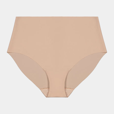 No Show Full Brief in LATTE. Flat lay front view