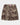 Sleigh The Night Boxer in WILD LYNX PRINT. Flat lay front view