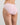Body Cotton Bikini in FESTIVAL BLOOM. Flat lay back view