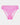 Enchantment High Cut Brief in BUBBLEGUM PINK. Flat lay front view