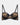 Romance Me Contour Bra in BLACK. Flat lay front view