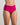 Model wears Extra-Ordinary Full Brief in FANTASY FUCHSIA. On body side view
